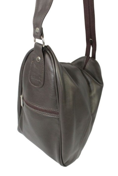 Plecak Skórzany ELKOR (PL) Jowita De Luxe Skóra Naturalna Licowa  CIEMNY CZEKOLADOWY Gładka Plecak Skórzany ELKOR (PL) Jowita De Luxe Skóra Naturalna Licowa  CIEMNY CZEKOLADOWY Gładka