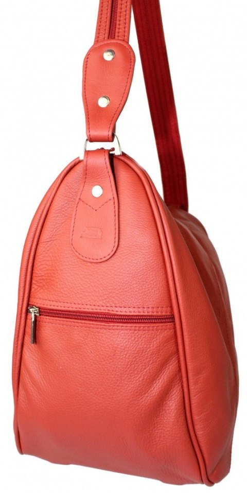 Plecak Skórzany ELKOR (PL) Jowita De Luxe Skóra Naturalna Licowa CZERWONY Plecak Skórzany ELKOR (PL) Jowita De Luxe Skóra Naturalna Licowa CZERWONY