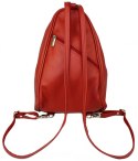 Plecak Skórzany ELKOR (PL) Jowita De Luxe Skóra Naturalna Licowa CZERWONY Plecak Skórzany ELKOR (PL) Jowita De Luxe Skóra Naturalna Licowa CZERWONY