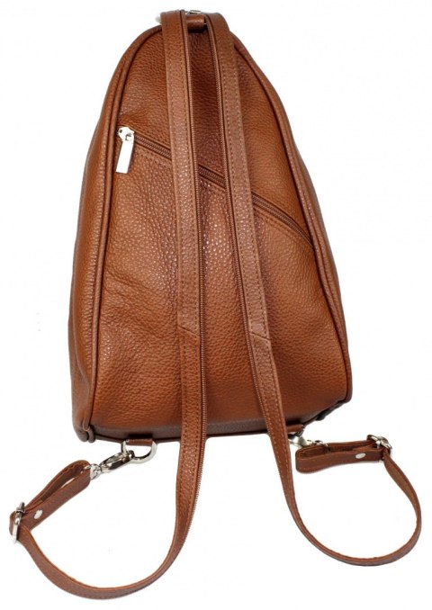 Plecak Skórzany ELKOR (PL) Jowita De Luxe Skóra Naturalna Licowa JASNY BRĄZ Plecak Skórzany ELKOR (PL) Jowita De Luxe Skóra Naturalna Licowa JASNY BRĄZ