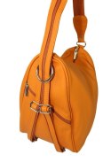 Plecak Skórzany ELKOR (PL) Jowita De Luxe Skóra Naturalna Licowa JASNY POMARAŃCZOWY  Plecak Skórzany ELKOR (PL) Jowita De Luxe Skóra Naturalna Licowa JASNY POMARAŃCZOWY