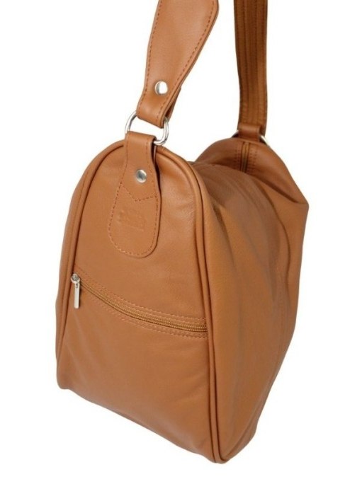 Plecak Skórzany ELKOR (PL) Jowita De Luxe Skóra Naturalna Licowa KARMELOWY Plecak Skórzany ELKOR (PL) Jowita De Luxe Skóra Naturalna Licowa KARMELOWY