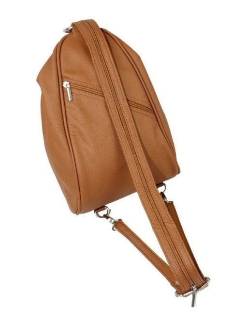 Plecak Skórzany ELKOR (PL) Jowita De Luxe Skóra Naturalna Licowa KARMELOWY Plecak Skórzany ELKOR (PL) Jowita De Luxe Skóra Naturalna Licowa KARMELOWY