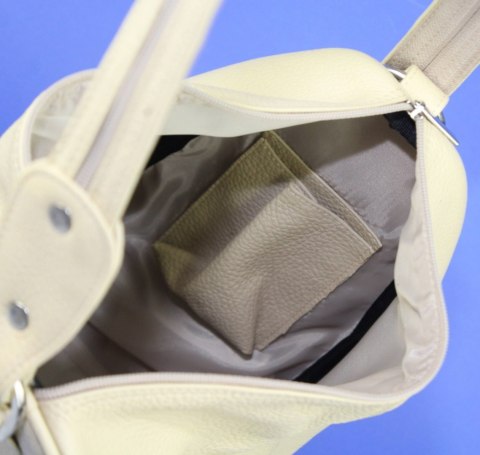 Plecak Skórzany ELKOR (PL) Jowita De Luxe Skóra Naturalna Licowa KREMOWY Plecak Skórzany ELKOR (PL) Jowita De Luxe Skóra Naturalna Licowa KREMOWY