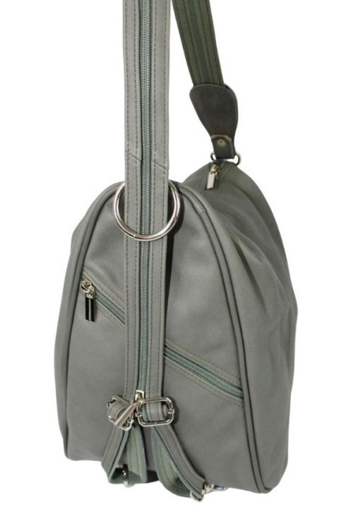 Plecak Skórzany ELKOR (PL) Jowita De Luxe Skóra Naturalna Licowa MIĘTOWY Plecak Skórzany ELKOR (PL) Jowita De Luxe Skóra Naturalna Licowa MIĘTOWY