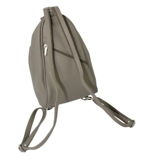 Plecak Skórzany ELKOR (PL) Jowita De Luxe Skóra Naturalna Licowa POPIELATY Plecak Skórzany ELKOR (PL) Jowita De Luxe Skóra Naturalna Licowa POPIELATY