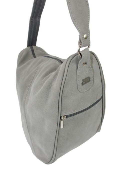 Plecak Skórzany ELKOR (PL) Jowita De Luxe Skóra Naturalna Surowa POPIELATY Matowy Plecak Skórzany ELKOR (PL) Jowita De Luxe Skóra Naturalna Surowa POPIELATY Matowy