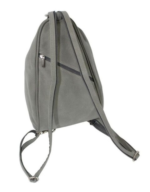 Plecak Skórzany ELKOR (PL) Jowita De Luxe Skóra Naturalna Surowa POPIELATY Matowy Plecak Skórzany ELKOR (PL) Jowita De Luxe Skóra Naturalna Surowa POPIELATY Matowy