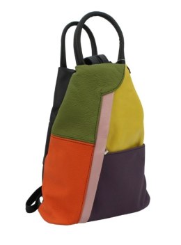 Plecak Skórzany PolskaGalanteria (PL) JOANNA Skóra Naturalna Licowa Gładka TRIO WZÓR 3