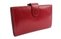 Portfel Damski Skórzany El Forest (PL) Skóra Bydlęca Klamra 14 cm RFID 955 480 CZERWONY 14,5 x 9,5 x 3 [cm]