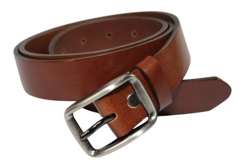 Pasek Damski Skórzany PAS-MAX (PL) Skóra Licowa EXTRA Gładki 30 mm JASNY BRĄZ k.40 Pasek Damski Skórzany PAS-MAX (PL) Skóra Licowa EXTRA Gładki 30 mm JASNY BRĄZ k.40