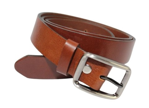 Pasek Damski Skórzany PAS-MAX (PL) Skóra Licowa EXTRA Gładki 30 mm JASNY BRĄZ k.40 Pasek Damski Skórzany PAS-MAX (PL) Skóra Licowa EXTRA Gładki 30 mm JASNY BRĄZ k.40