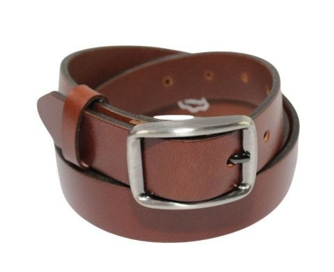 Pasek Damski Skórzany PAS-MAX (PL) Skóra Licowa EXTRA Gładki 30 mm JASNY BRĄZ k.40 Pasek Damski Skórzany PAS-MAX (PL) Skóra Licowa EXTRA Gładki 30 mm JASNY BRĄZ k.40