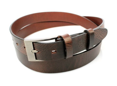 Pasek Męski Skórzany BETLEWSKI (PL) Skóra Naturalna Licowa EXTRA Gładki 30 mm BRĄZOWY GNIECIONY XXL Pasek Męski Skórzany BETLEWSKI (PL) Skóra Naturalna Licowa EXTRA Gładki 30 mm BRĄZOWY GNIECIONY XXL