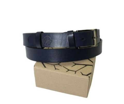 Pasek Męski Skórzany BETLEWSKI (PL) Skóra Naturalna Licowa EXTRA Gładki 30 mm CIEMNY GRANATOWY Pasek Męski Skórzany BETLEWSKI (PL) Skóra Naturalna Licowa EXTRA Gładki 30 mm CIEMNY GRANATOWY