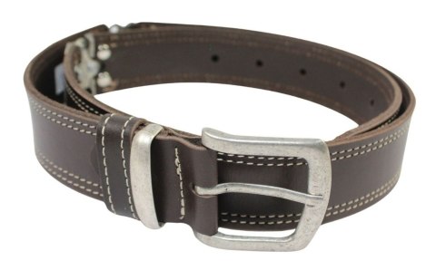 Pasek Skórzany HADA (PL) Skóra Licowa EXTRA VINTAGE MISSISSIPI BLUES 40 mm CZEKOLADOWY  Pasek Skórzany HADA (PL) Skóra Licowa EXTRA VINTAGE MISSISSIPI BLUES 40 mm CZEKOLADOWY