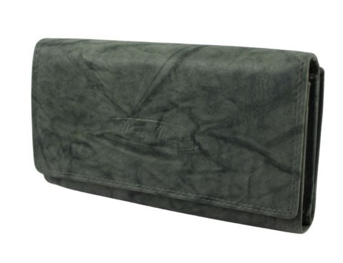 Portfel Damski MONEY MAKER 12137B Średni Z Organizerem 17 x 10 x 4 [cm]