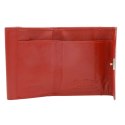 Portfelik Uniwersalny Mała Sakieweczka Skórzana Peterson MARS Skóra Naturalna RFID RD-GC02 CZERWONY 10 x 7 x 2 [cm]
