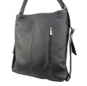 Praktyczny Plecak Skórzany Torebka 2 w 1 MAGRE (PL) AMELIA Skóra Naturalna Licowa GRAFITOWY Praktyczny Plecak Skórzany Torebka 2 w 1 MAGRE (PL) AMELIA Skóra Naturalna Licowa GRAFITOWY