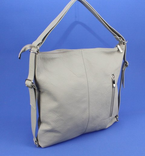 Praktyczny Plecak Skórzany Torebka 2 w 1 MAGRE (PL) AMELIA Skóra Naturalna Licowa KREMOWY Praktyczny Plecak Skórzany Torebka 2 w 1 MAGRE (PL) AMELIA Skóra Naturalna Licowa KREMOWY