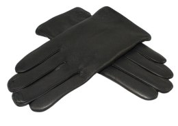 Rękawiczki Męskie PolskaGalanteria Ocieplane Ze Skóry Renifera Rozmiar 11 1/2 GŁADKIE CZARNE