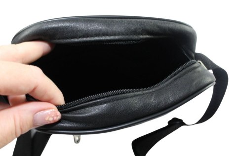 Skórzana Torba Męska Średnia Pionowa SZARA Antoszczyk (PL) 20 x 16 x 5 [cm]