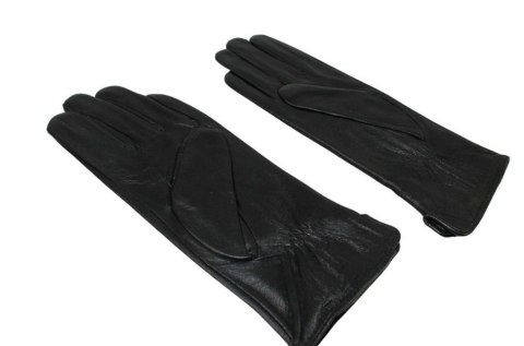 Skórzane Ocieplane Rękawiczki Damskie PolskaGalanteria.pl Ze Skóry Naturalnej Z Wzorkiem CZARNE Rozmiar 7 Skórzane Ocieplane Rękawiczki Damskie PolskaGalanteria.pl Ze Skóry Naturalnej Z Wzorkiem CZARNE Rozmiar 7