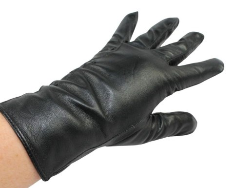 Skórzane Ocieplane Rękawiczki Damskie PolskaGalanteria.pl Ze Skóry Naturalnej Z Wzorkiem CZARNE Rozmiar 7 Skórzane Ocieplane Rękawiczki Damskie PolskaGalanteria.pl Ze Skóry Naturalnej Z Wzorkiem CZARNE Rozmiar 7