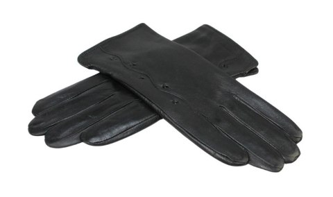 Skórzane Ocieplane Rękawiczki Damskie PolskaGalanteria.pl Ze Skóry Naturalnej Z Wzorkiem CZARNE Rozmiar 8 1/2 Skórzane Ocieplane Rękawiczki Damskie PolskaGalanteria.pl Ze Skóry Naturalnej Z Wzorkiem CZARNE Rozmiar 8 1/2