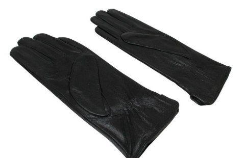 Skórzane Ocieplane Rękawiczki Damskie PolskaGalanteria.pl Ze Skóry Naturalnej Z Wzorkiem CZARNE Rozmiar 8 1/2 Skórzane Ocieplane Rękawiczki Damskie PolskaGalanteria.pl Ze Skóry Naturalnej Z Wzorkiem CZARNE Rozmiar 8 1/2