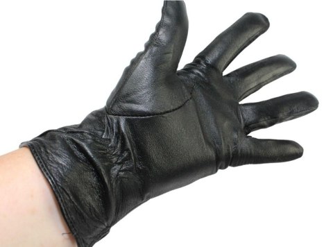 Skórzane Ocieplane Rękawiczki Damskie PolskaGalanteria.pl Ze Skóry Naturalnej Z Wzorkiem CZARNE Rozmiar 8 Skórzane Ocieplane Rękawiczki Damskie PolskaGalanteria.pl Ze Skóry Naturalnej Z Wzorkiem CZARNE Rozmiar 8