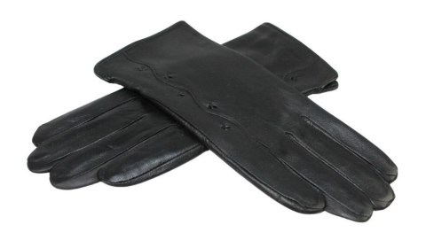 Skórzane Ocieplane Rękawiczki Damskie PolskaGalanteria.pl Ze Skóry Naturalnej Z Wzorkiem CZARNE Rozmiar 9 Skórzane Ocieplane Rękawiczki Damskie PolskaGalanteria.pl Ze Skóry Naturalnej Z Wzorkiem CZARNE Rozmiar 9