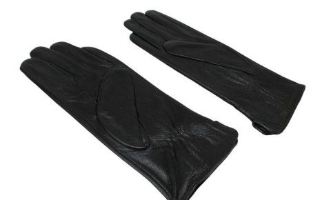 Skórzane Ocieplane Rękawiczki Damskie PolskaGalanteria.pl Ze Skóry Naturalnej Z Wzorkiem CZARNE Rozmiar 9 Skórzane Ocieplane Rękawiczki Damskie PolskaGalanteria.pl Ze Skóry Naturalnej Z Wzorkiem CZARNE Rozmiar 9