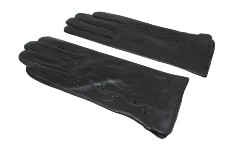 Skórzane Ocieplane Rękawiczki Damskie PolskaGalanteria.pl Ze Skóry Naturalnej Z Wzorkiem CZARNE Rozmiar 9 Skórzane Ocieplane Rękawiczki Damskie PolskaGalanteria.pl Ze Skóry Naturalnej Z Wzorkiem CZARNE Rozmiar 9