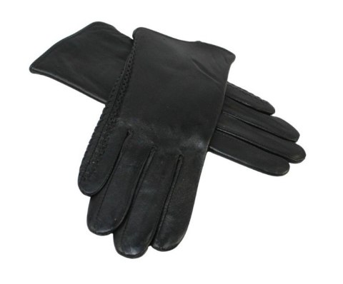 Skórzane Ocieplane Rękawiczki Damskie PolskaGalanteria.pl Ze Skóry Naturalnej Z Wzorkiem Podwójna Nitka CZARNE Rozmiar 7 1/2 Skórzane Ocieplane Rękawiczki Damskie PolskaGalanteria.pl Ze Skóry Naturalnej Z Wzorkiem Podwójna Nitka CZARNE Rozmiar 7 1/2
