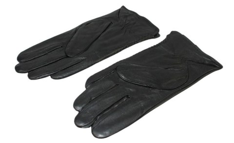 Skórzane Ocieplane Rękawiczki Damskie PolskaGalanteria.pl Ze Skóry Naturalnej Z Wzorkiem Podwójna Nitka CZARNE Rozmiar 8 Skórzane Ocieplane Rękawiczki Damskie PolskaGalanteria.pl Ze Skóry Naturalnej Z Wzorkiem Podwójna Nitka CZARNE Rozmiar 8