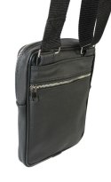 Torba męska skórzana GRETOS MAROUS  (PL) Pionowa CZARNY 25 x 16 x 4 [cm]