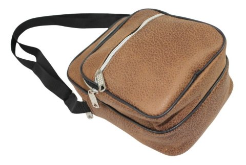 Torba/Saszetka Średnia Na Ramię WACEK MAŁY Antoszczyk (PL) Pionowa DeLuxe BRĄZOWA 22 x 15,5 x 10 [cm]
