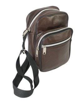 Torba/Saszetka Średnia Na Ramię WACEK MAŁY Antoszczyk (PL) Pionowa DeLuxe CZEKOLADOWA 22 x 15,5 x 10 [cm]