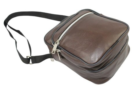 Torba/Saszetka Średnia Na Ramię WACEK MAŁY Antoszczyk (PL) Pionowa DeLuxe CZEKOLADOWA 22 x 15,5 x 10 [cm]