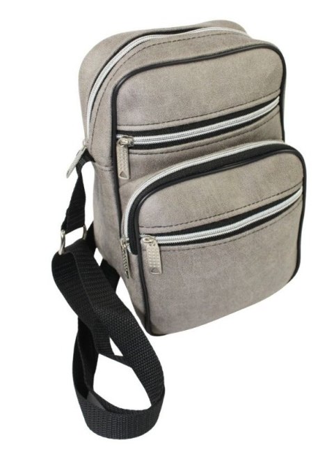 Torba/Saszetka Średnia Na Ramię WACEK MAŁY Antoszczyk (PL) Pionowa DeLuxe GOŁĘBIA 22 x 15,5 x 10 [cm]