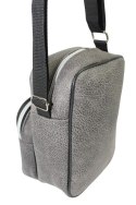 Torba/Saszetka Średnia Na Ramię WACEK MAŁY Antoszczyk (PL) Pionowa DeLuxe POPIELATA 22 x 15,5 x 10 [cm]