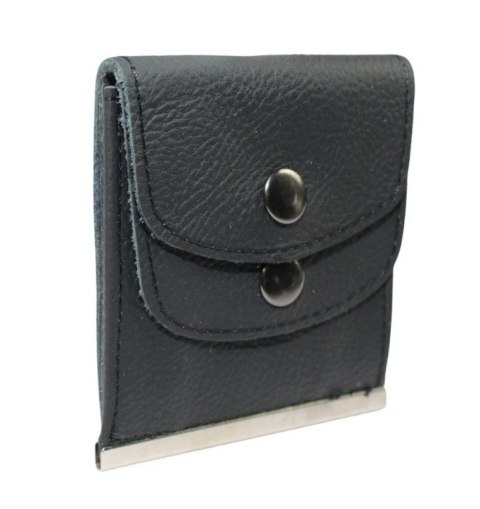 Banknotówka Mała MAGRE (PL) Skóra naturalna 8 x 9 [cm]