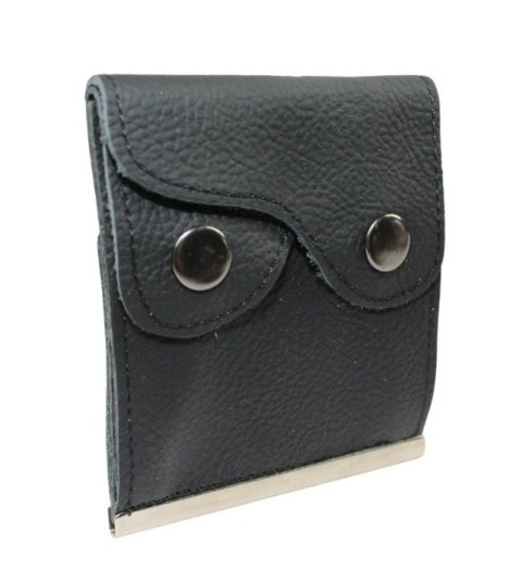 Banknotówka Mała Wzór III MAGRE (PL) Skóra Naturalna 8 x 9 [cm]