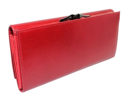 Portfel Damski Skórzany VERMARI Skóra Naturalna Licowa Duży Klamra Na Zewnątrz 72031 19 x 9 x 3,5 [cm]