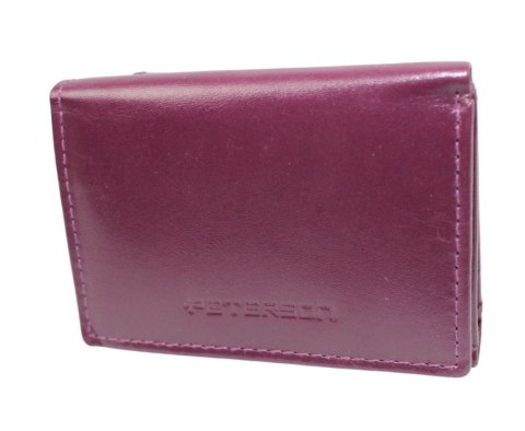 Portfel Skórzany Peterson Skóra Licowa Mały Poziomy - Sakiewka PTN-86 9 x 7 x 2 [cm] 