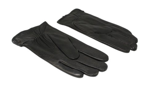 Rękawiczki Męskie PolskaGalanteria Ocieplane Ze Skóry Renifera Rozmiar 12 ELEGANCKIE PRZESZYCIE CZARNE