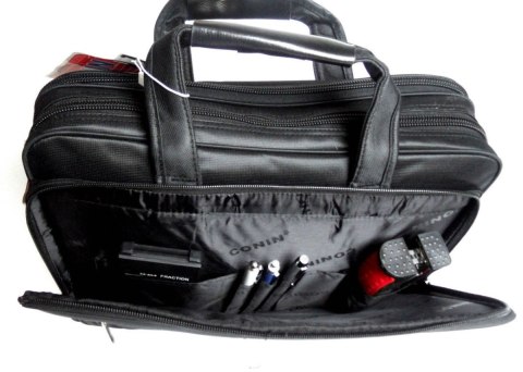 Torba Na Laptopa 17" Na Dokumenty Do Pracy Solidna Duża SIMON 705 41 x 32 x 10 [cm]